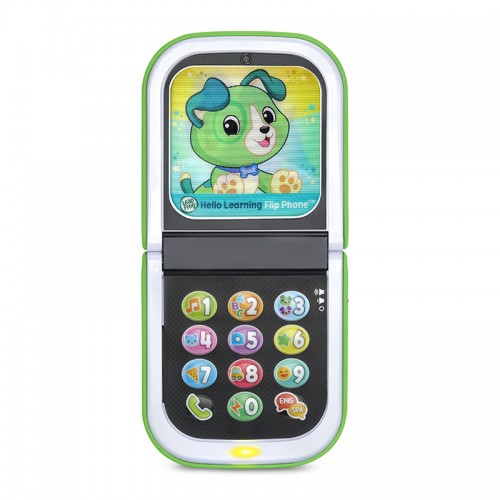 LeapFrog Hello Learning Flip Phone | 12 months+ | Pretend Play | Phone Toy | Early Learning Toy